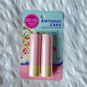 Eos birthday cake smooth lip balm